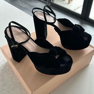 Loeffler Randall Velvet Heels